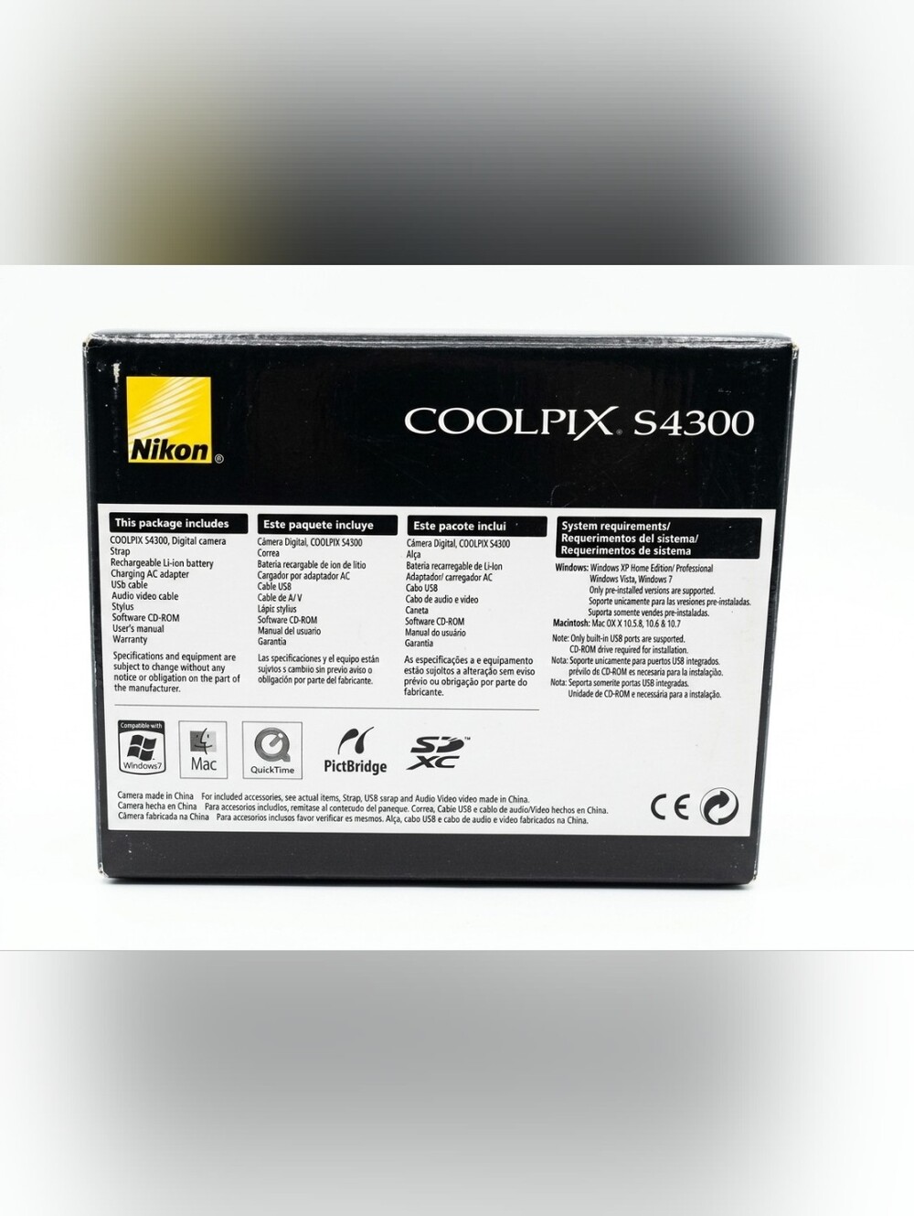 Nikon COOLPIX S4300 Compact Digital Camera - Purple - Picture 2 of 6